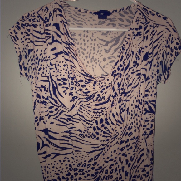 Leopard print beige shirt