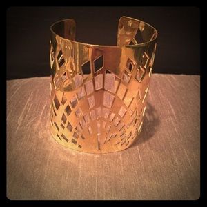 Karen London Gold Statement Bangle