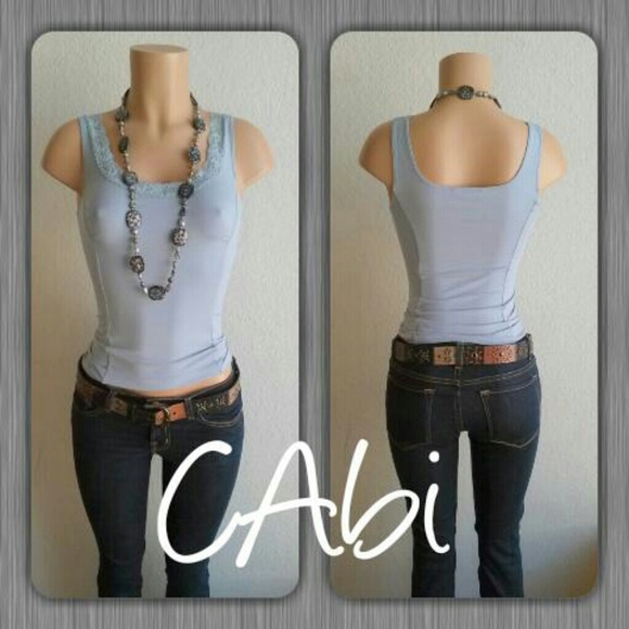 CAbi BABY BLUE TANK TOP