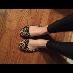 Merona leopard flats