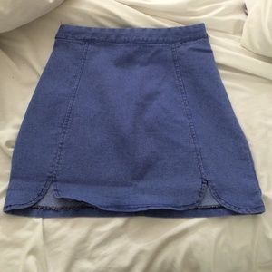 Brandy Melville A-Line Jean Skirt
