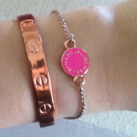 Marc by Marc Jacobs Jewelry - Rose gold and pink Marc by Marc Jacobs Bracelet