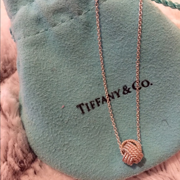 Tiffany knot necklace