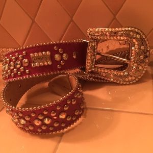 Rhinestones belt small