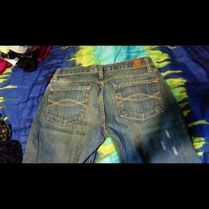 A&F bootcut jeans