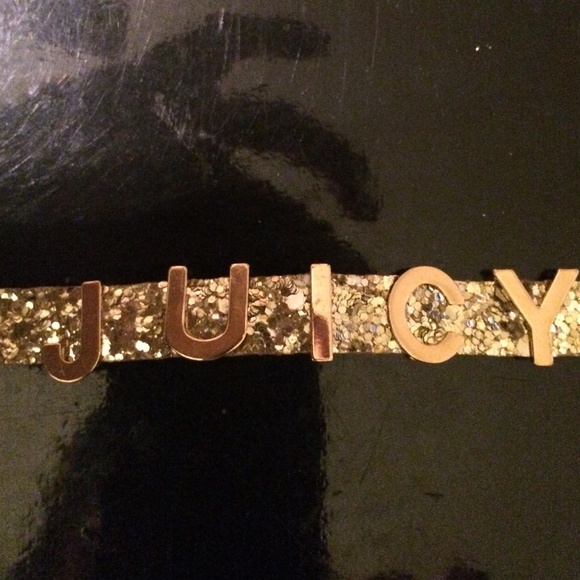 Juicy Couture Gold Sequin Bracelet - Picture 2 of 3