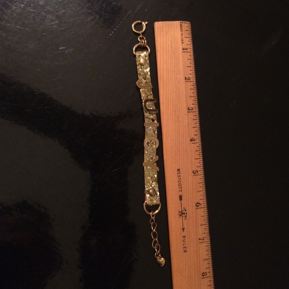 Juicy Couture Gold Sequin Bracelet - Picture 3 of 3