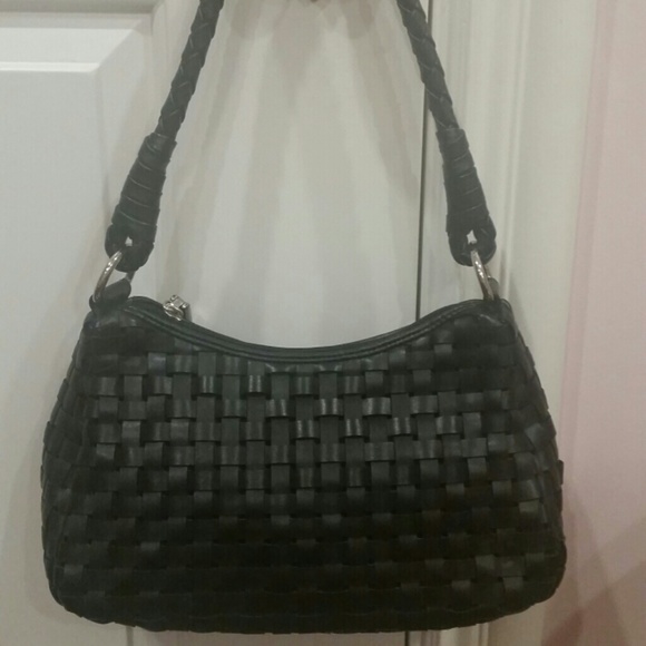 Nine West Bags Nine West Black Woven Handbag Poshmark
