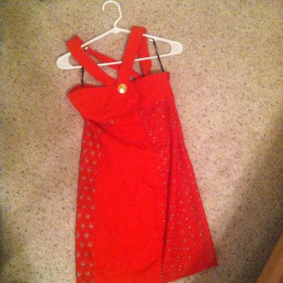 **VERSACE BY H & M DRESS**