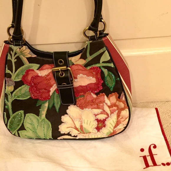 Isabella Fiore beaded handbag