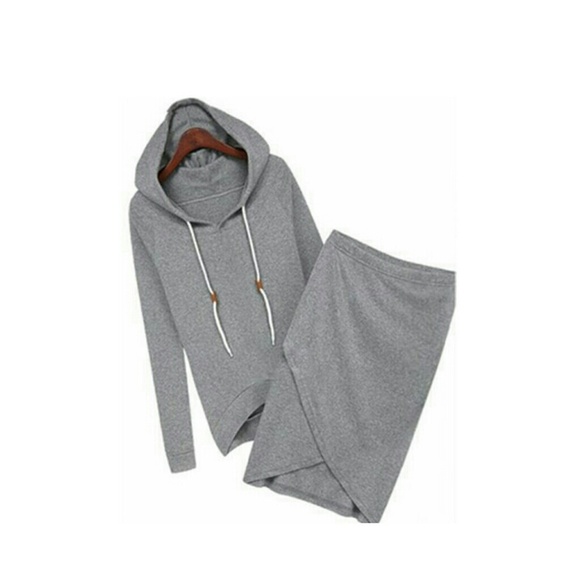 Boutique  Dresses & Skirts - HOODY & SKIRT