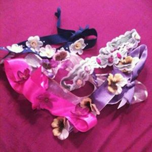 Flower headties