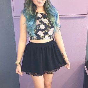 BUNDLE Forever21 skirt and Express skirt