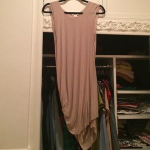 Helmet Lang blush tunic/dress