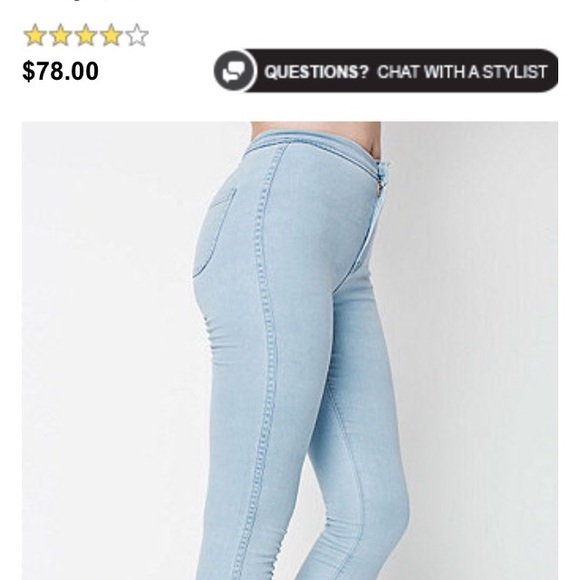 American Apparel Easy Jeans