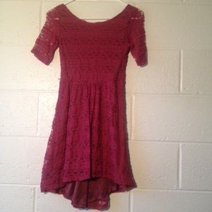 🔴SOLD🔴 Purple, High-Low Dress