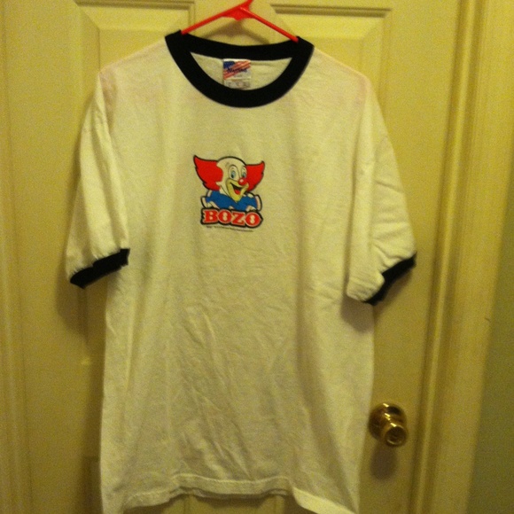 Bozo clown tee