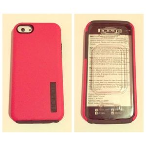 🌹Incipio dualpro in gray &pink iPhone 5/5s
