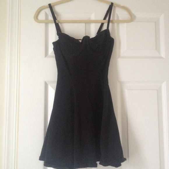 American Apparel Underwire Bustier Skater Dress