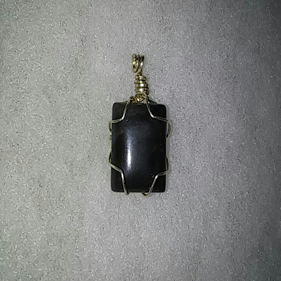Sterling silver wrapped labradorite