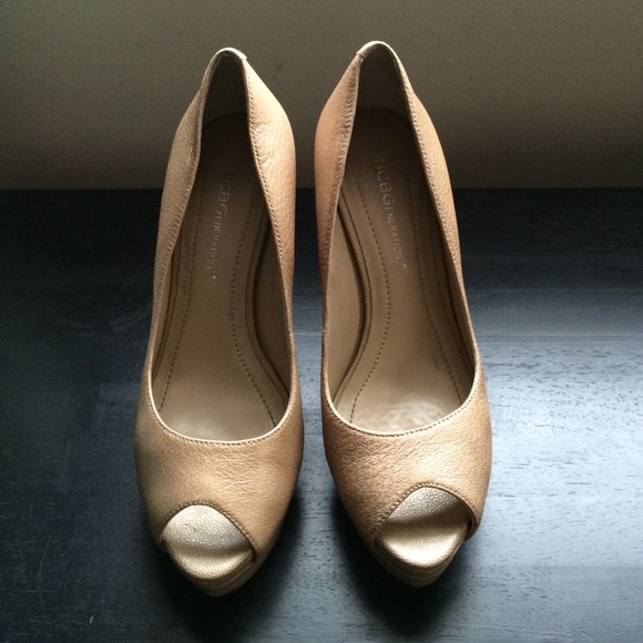 BCBG Nude Heels