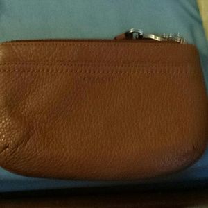 Camel color coach Wristlet