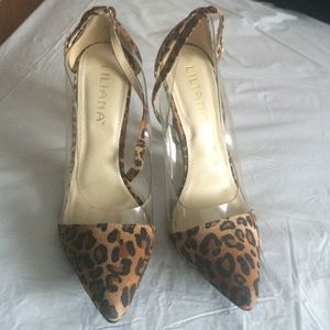 Strap around ankle heels