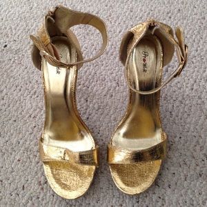 Gold Heels