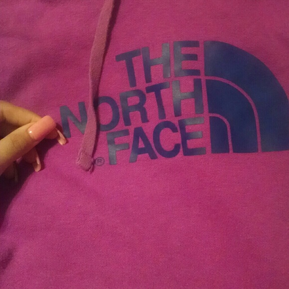 Purple and blue North Face jacket - Picture 2 of 3