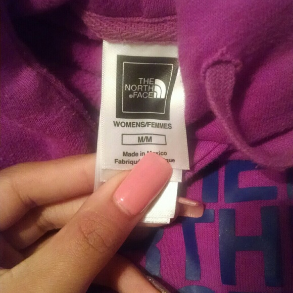 Purple and blue North Face jacket - Picture 3 of 3