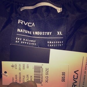 RVCA NATURE X INDUSTRY JACKET