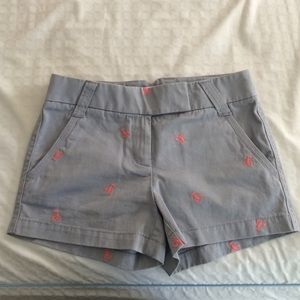 J. Crew Lobster Chino short