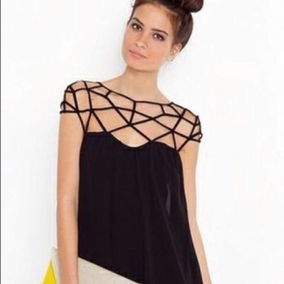 SALE Black Caged Dress