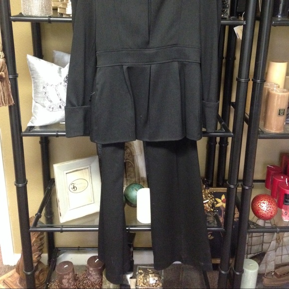 Black Diane Von Furstenburg pantsuit. NWT!! - Picture 3 of 4