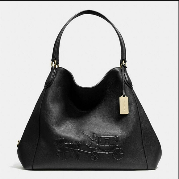 Looking for this black coach embossed