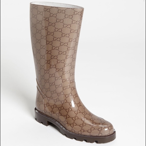 Gucci ‘Edimburg GG’ Rain Boot 36