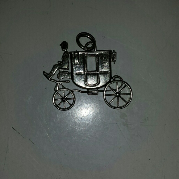 Coach medallion silver 925