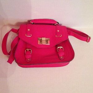 Small pink satchel