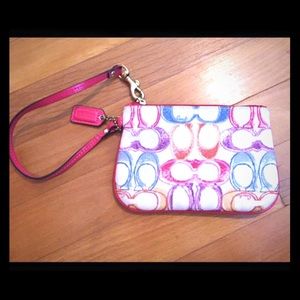 Coach wristlet