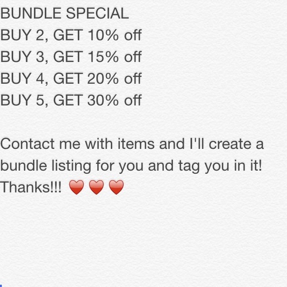 Bundle & Save Big!!!