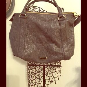 Gray large handbag or tote by Steve Madden