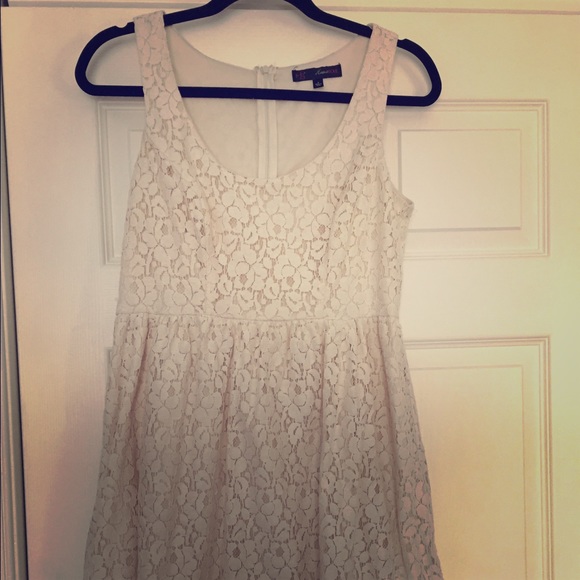 Beautiful ivory lace dress