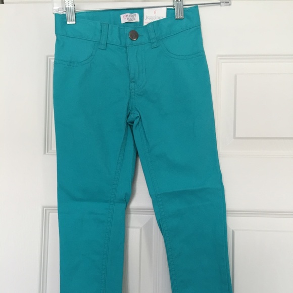 Children's Place teal jeggings (youth)