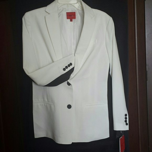 Winter White/black jacket