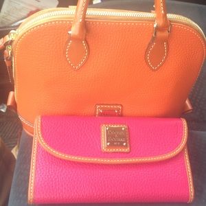 Brand New Dooney & Bourke Handbag & Wallet.