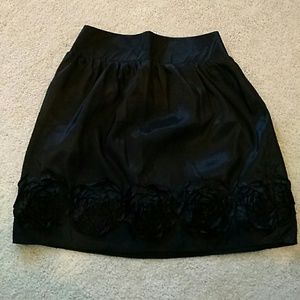 Black skirt