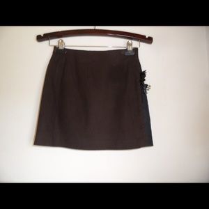 Brown skirt