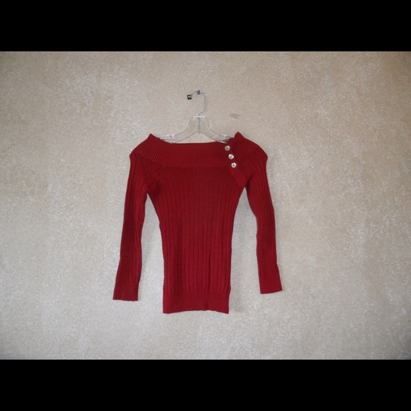 Red sweater