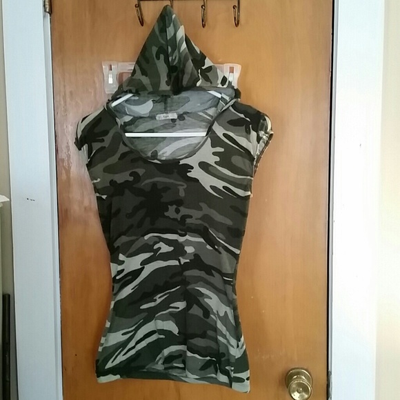 Green Camo top