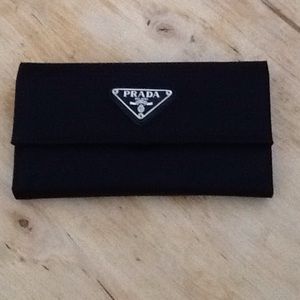 ‼️Reduced‼️ Prada black nylon wallet